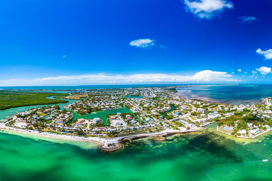 Top Areas Florida Keys Aerial View